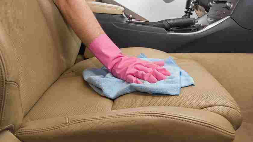 How to remove sunscreen from leather car interior 2022