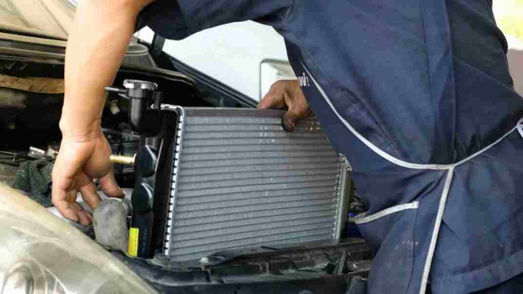 clean car radiator without removing