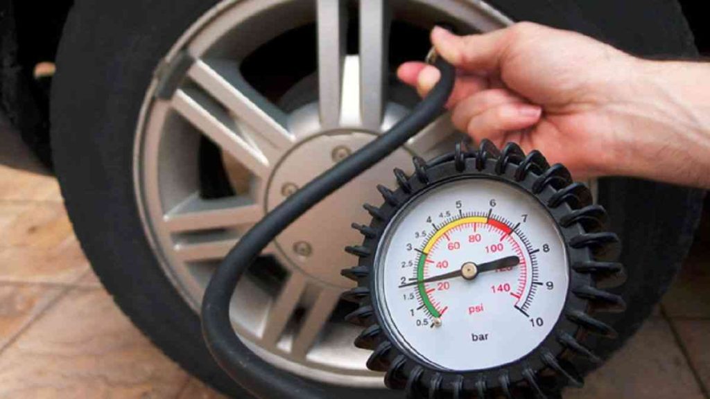 check your car tyre pressure